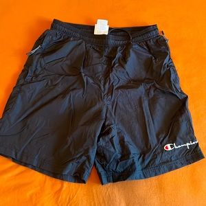 Champion shorts , size medium , wore them once , in excellent condition .